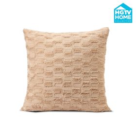 HGTV Art Deco Brushed Faux Fur Pillow Nomadic Desert 22 x 22 inches HGTV Art Deco Brushed Faux Fur Pillow Nomadic Desert 22 x 22 inches